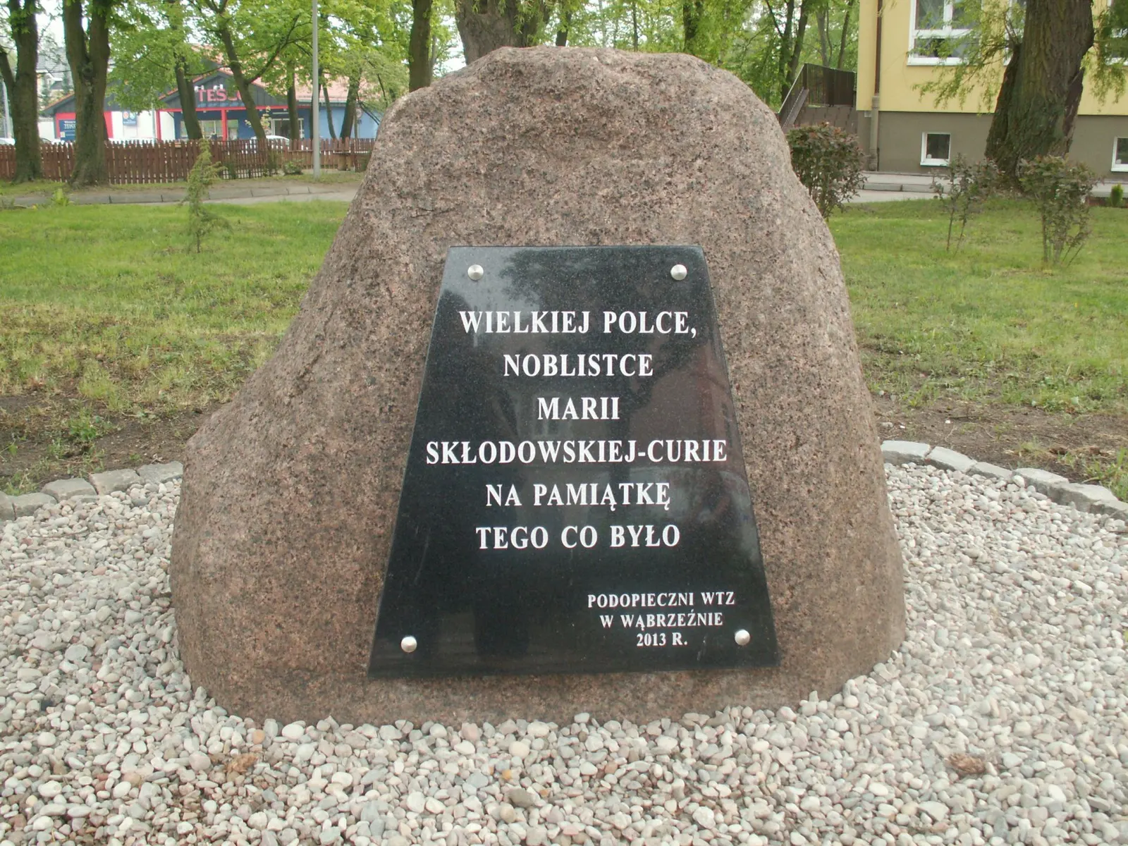 Odsłonięcie tablicy pamiątkowej