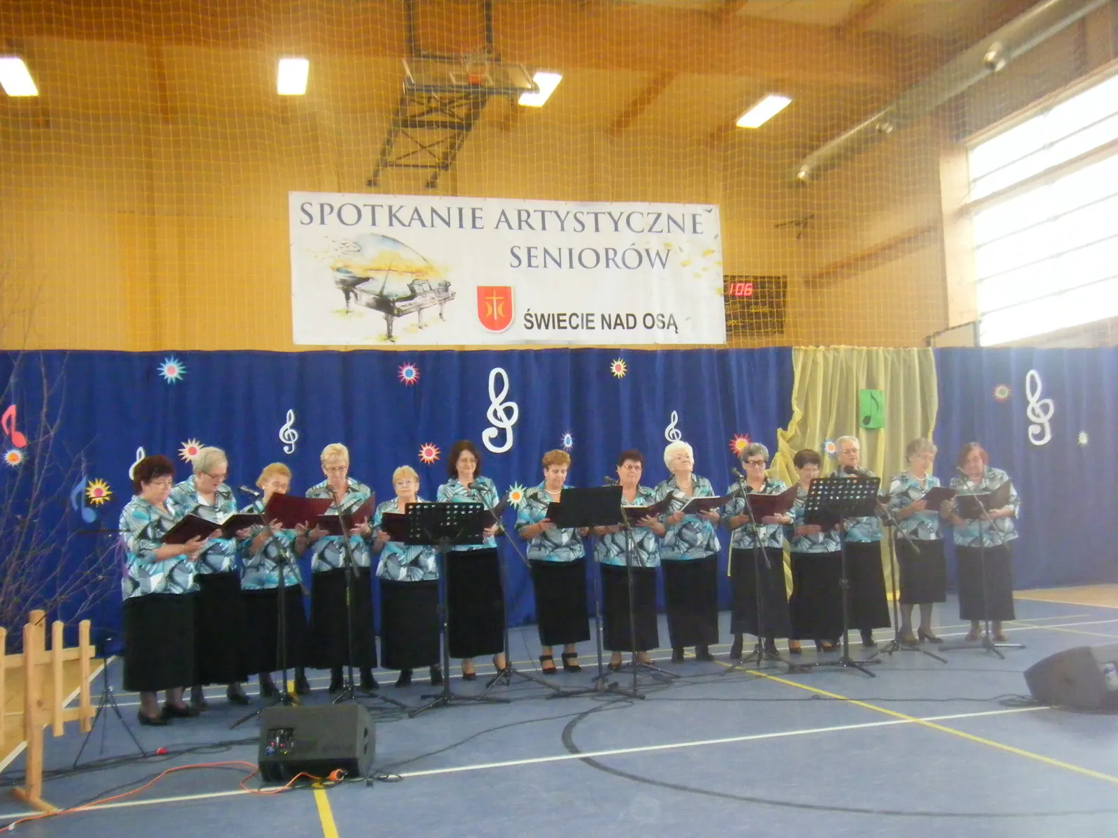 Klub Seniora „Echo” na Konkursie Piosenki Dowolnej