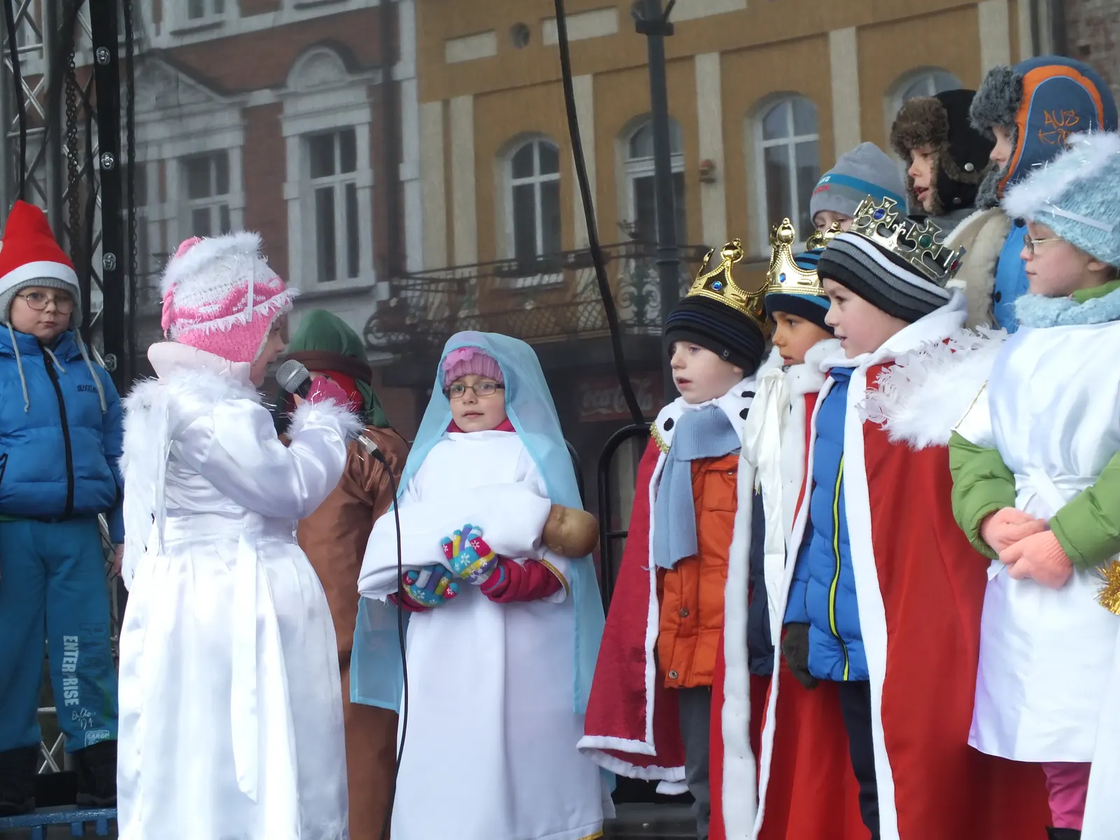 Jasełka na Pl. Jana Pawła II