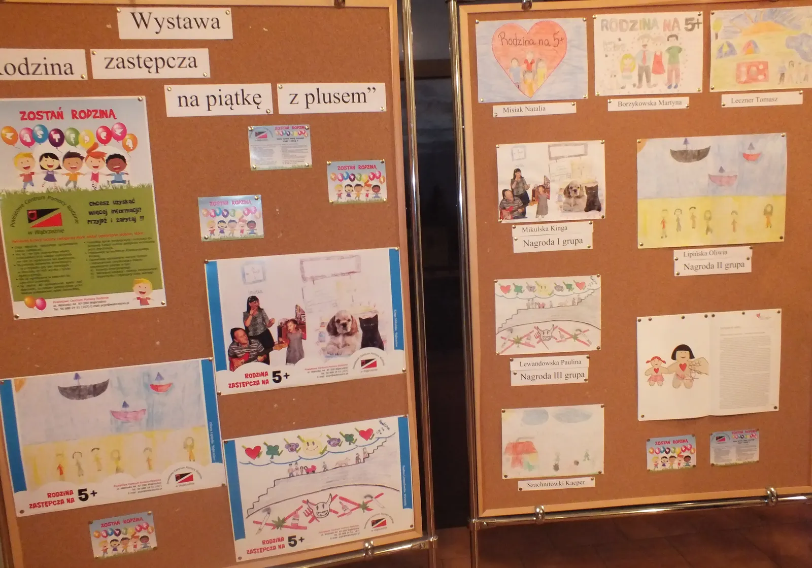 Wystawa „Rodzina zastępcza na piątkę z plusem”