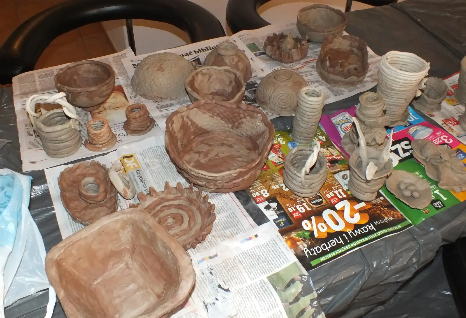Warsztaty ceramiczne zakończone
