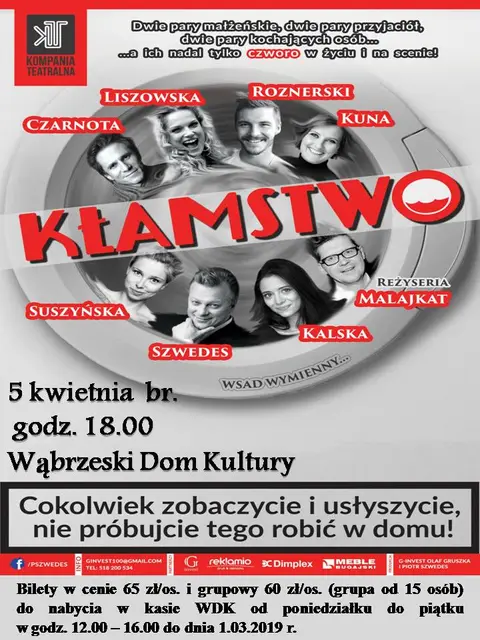 Spektakl „Kłamstwo” w WDK — zdjęcie 1