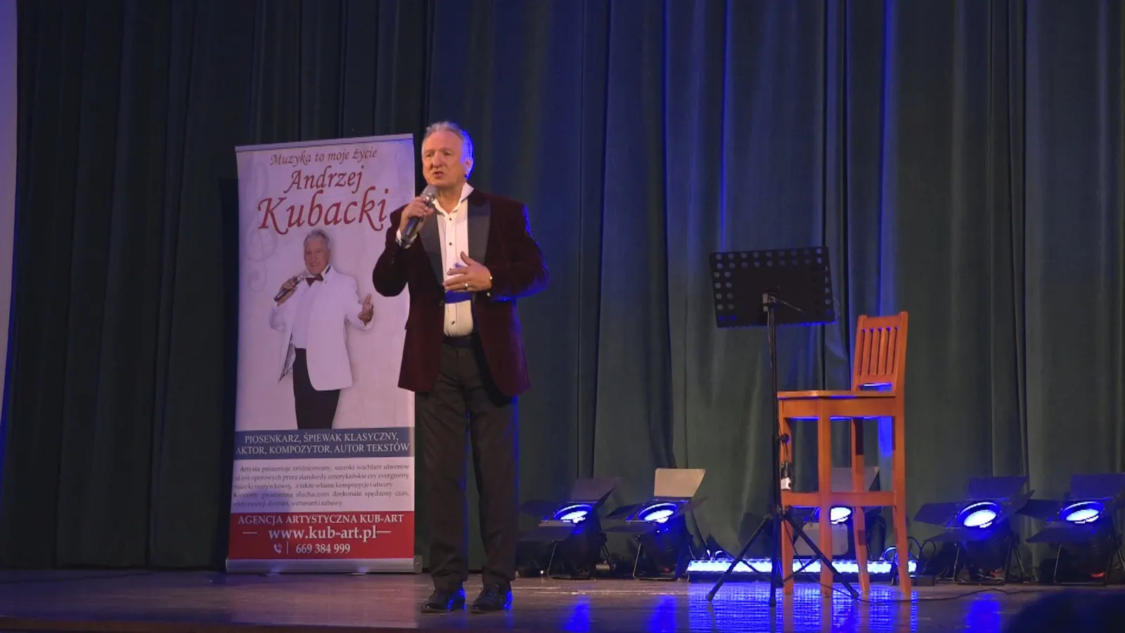 Andrzej Kubacki w Wąbrzeźnie