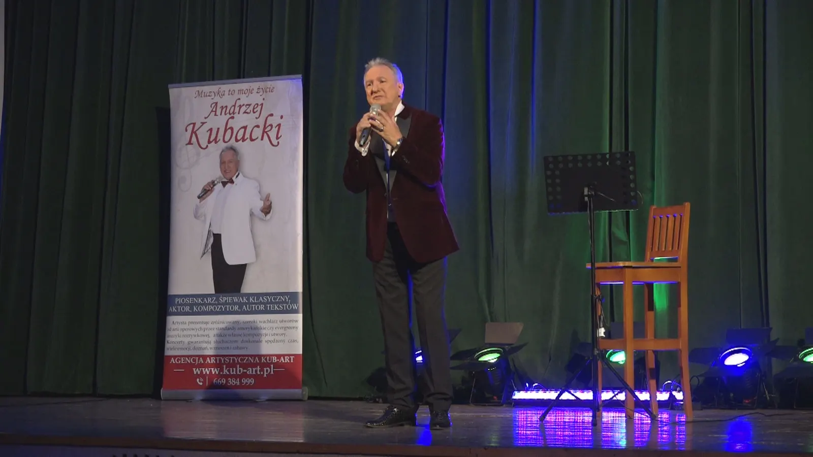 Andrzej Kubacki w Wąbrzeźnie