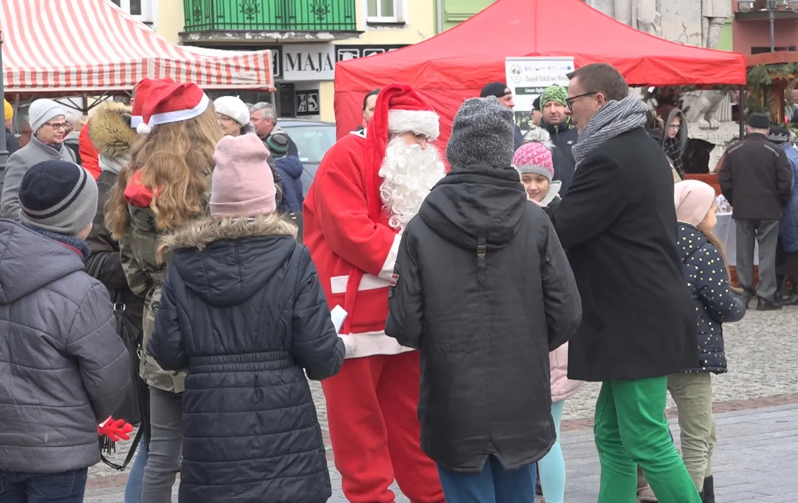 Jarmark świąteczny w Wąbrzeźnie