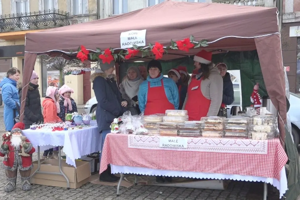 Jarmark świąteczny w Wąbrzeźnie