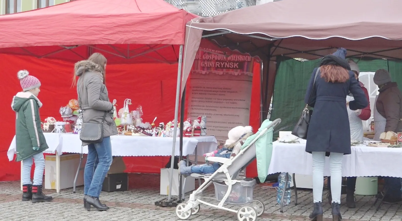 Jarmark świąteczny w Wąbrzeźnie