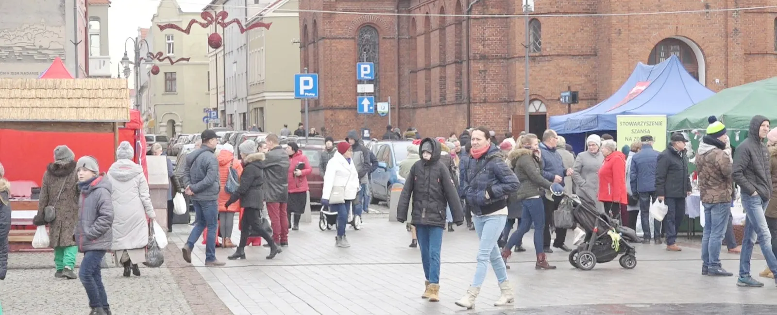 Jarmark świąteczny w Wąbrzeźnie