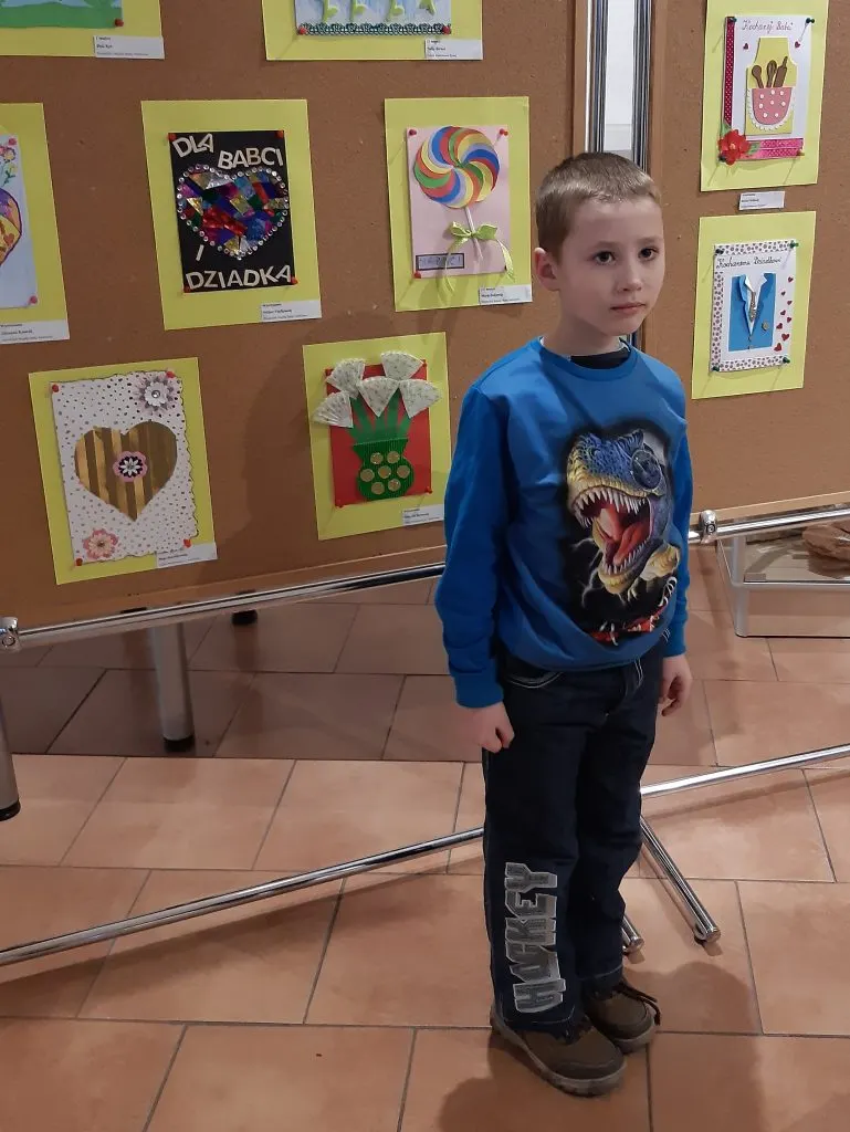 Wystawa laurek dla babci i dziadka