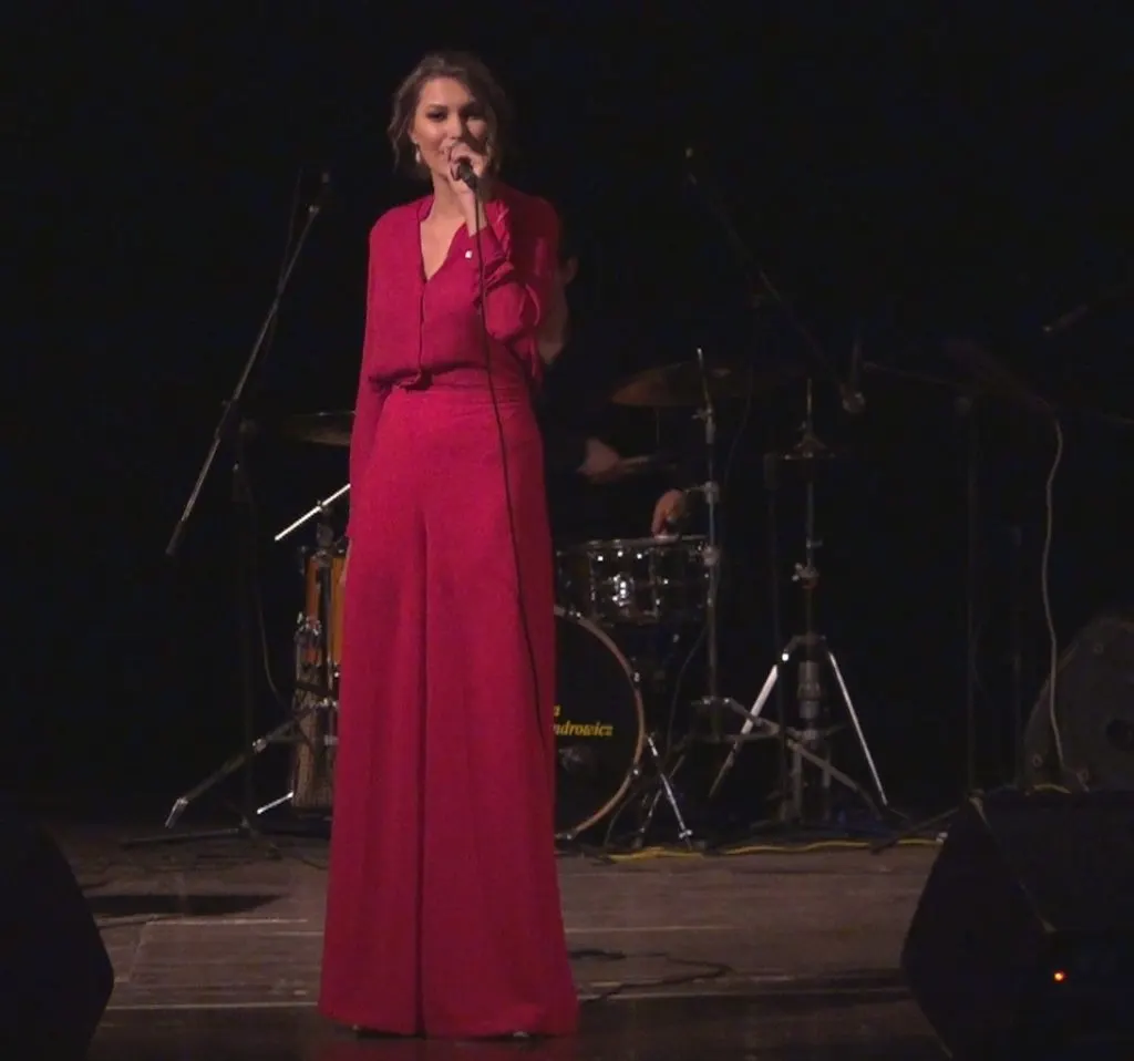 Joanna Aleksandrowicz na scenie WDK