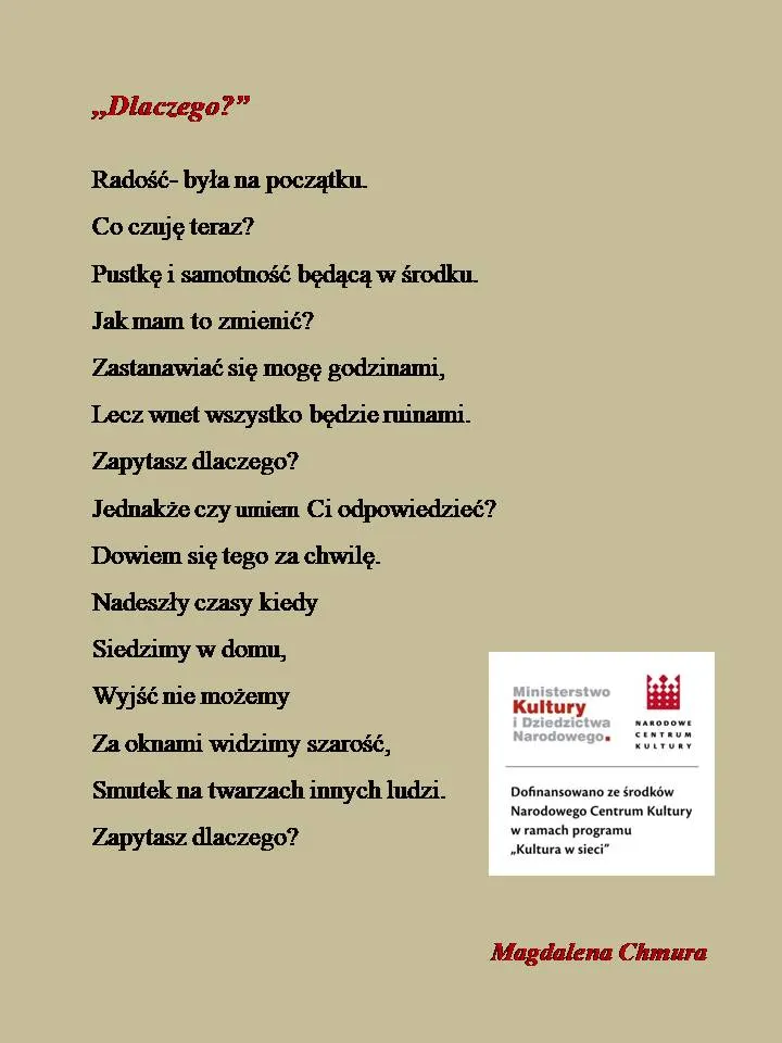 Konkurs „Moje emocje w nowej rzeczywistości” – rozstrzygnięty