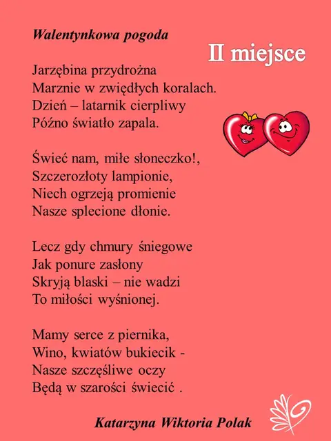 Wiersz walentynkowy wybrany — zdjęcie 3