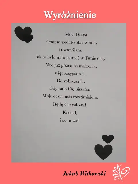 Wiersz walentynkowy wybrany — zdjęcie 5