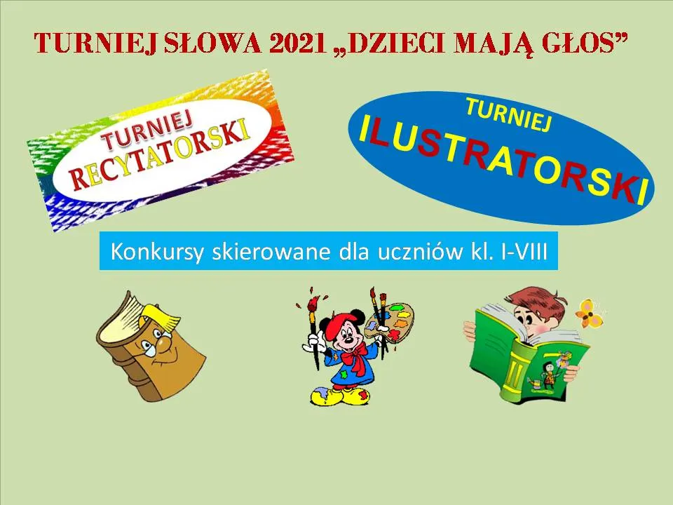 Turniej słowa 2021 „Dzieci mają głos” w WDK