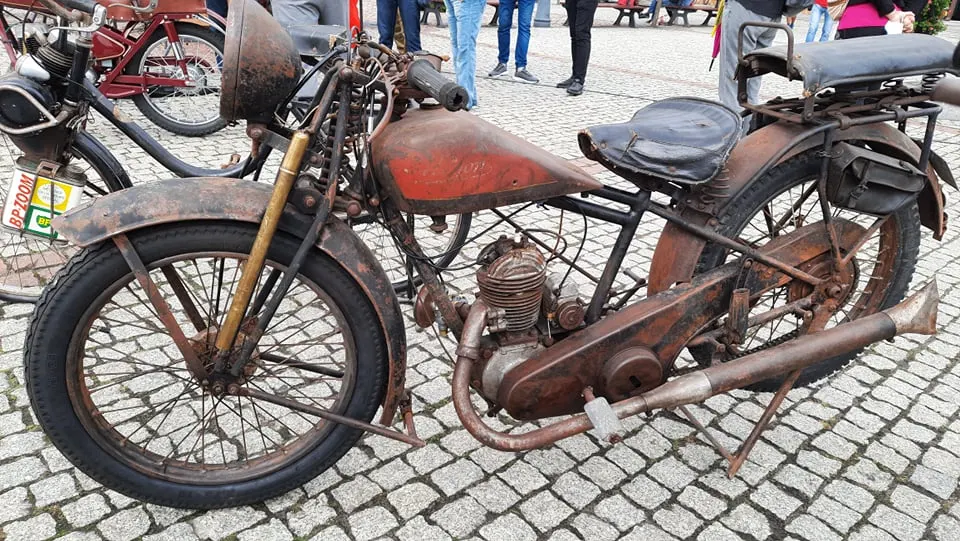 Wystawa zabytkowych motocykli za nami…