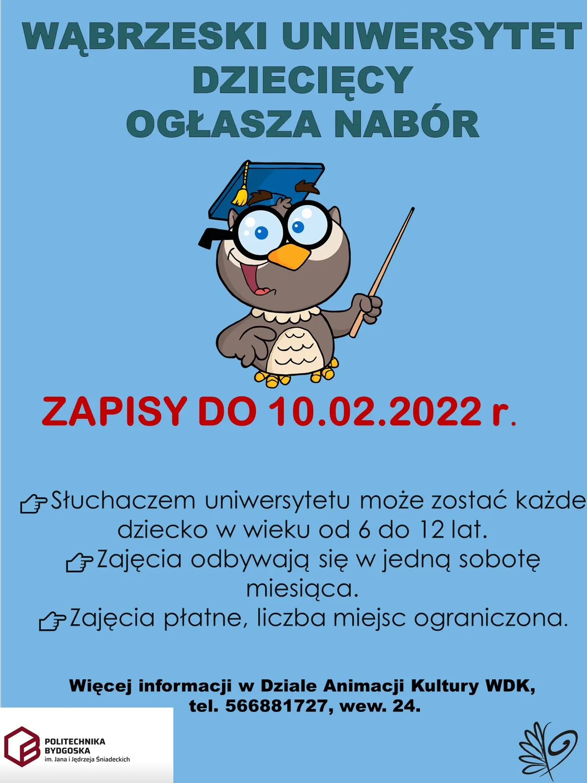 Chcesz zostać studentem zapraszamy!