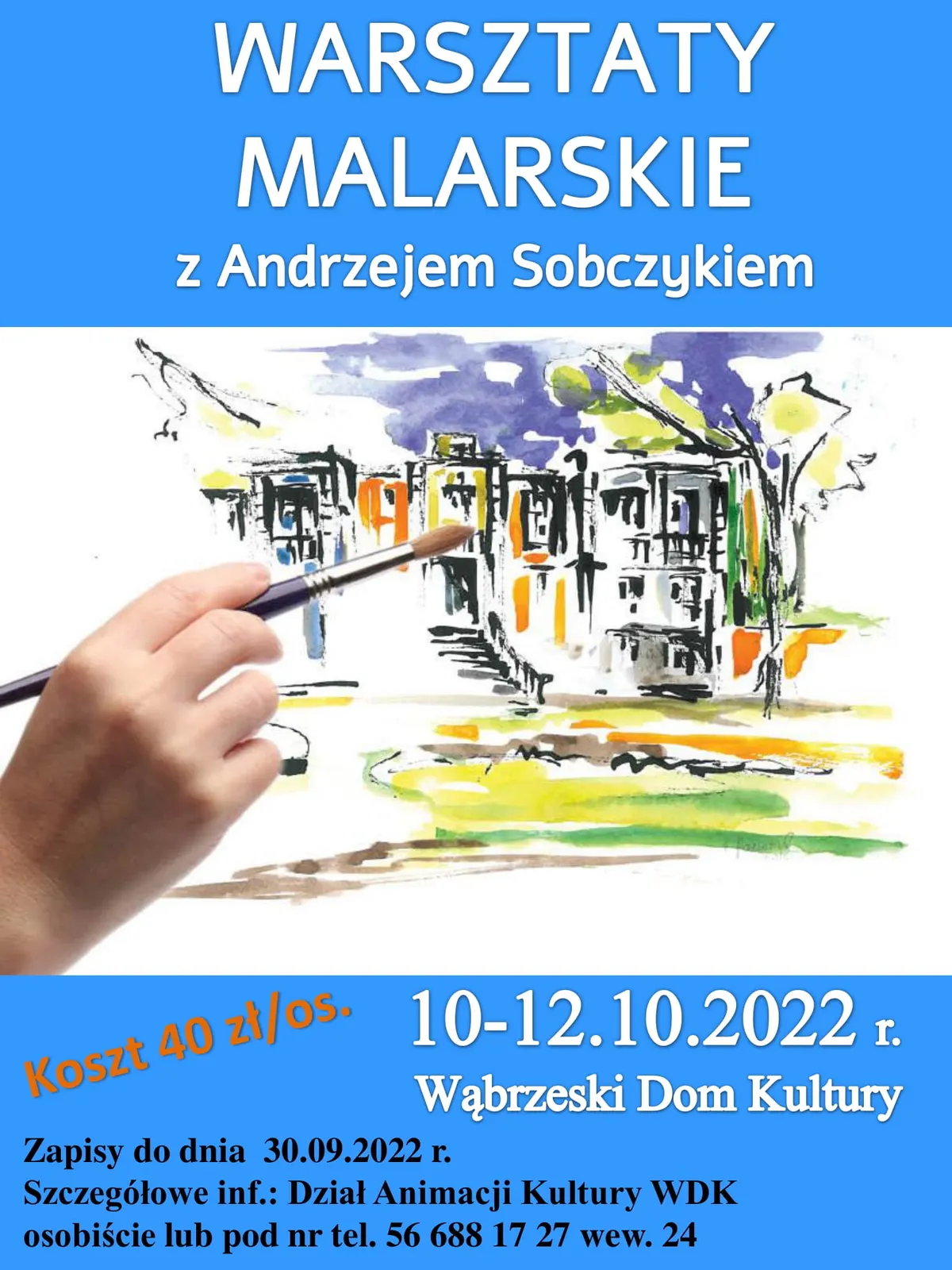 Warsztaty malarskie z Andrzejem Sobczykiem