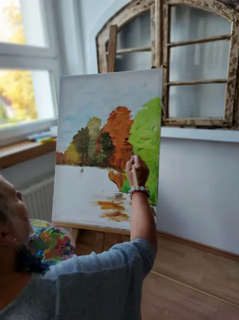 Warsztaty malarskie w WDK — zdjęcie 1