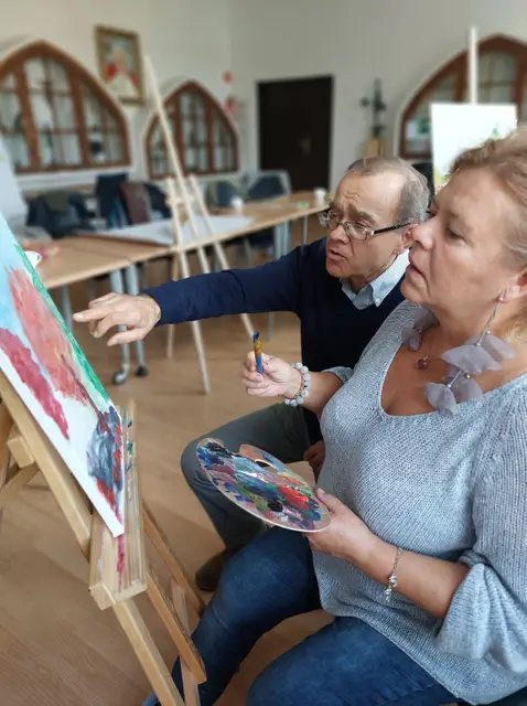Warsztaty malarskie w WDK — zdjęcie 13
