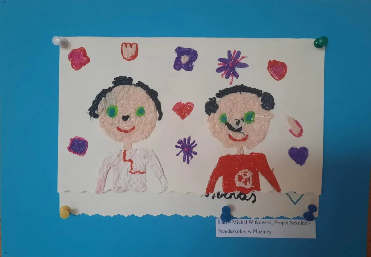 Wystawa „Laurka z okazji dnia babci i dziadka”