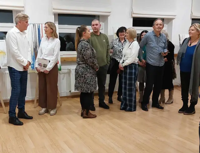 Wystawa malarstwa Marka Majewskiego w WDK — zdjęcie 29