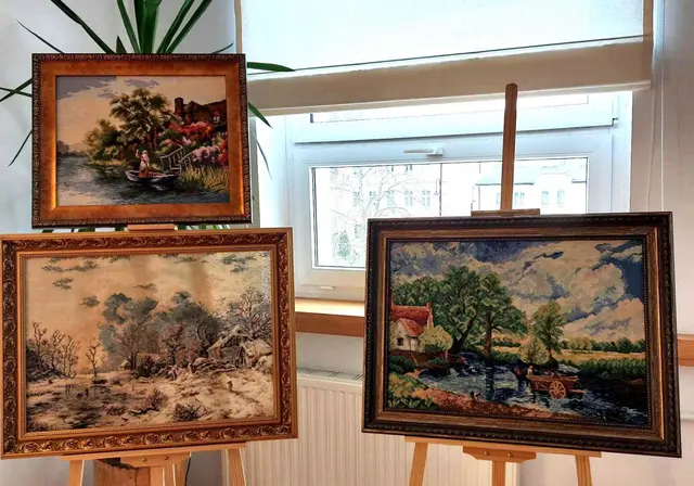 Wystawa śp. Janiny Łagunionek w WDK — zdjęcie 1