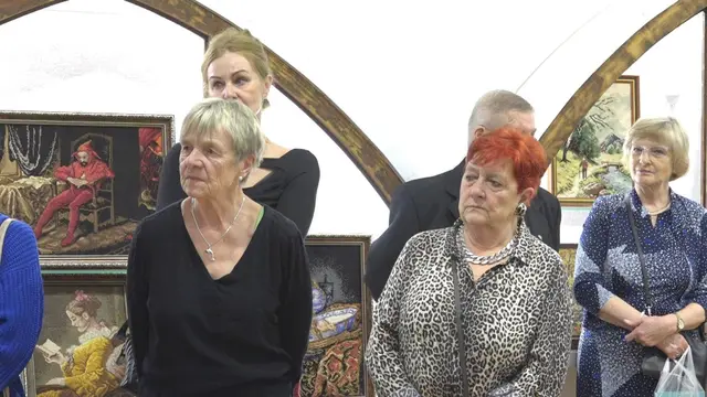 Wystawa śp. Janiny Łagunionek w WDK — zdjęcie 23