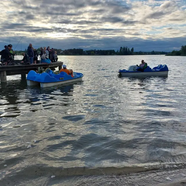 Noc Świętojańska nad wąbrzeskim jeziorem — zdjęcie 30