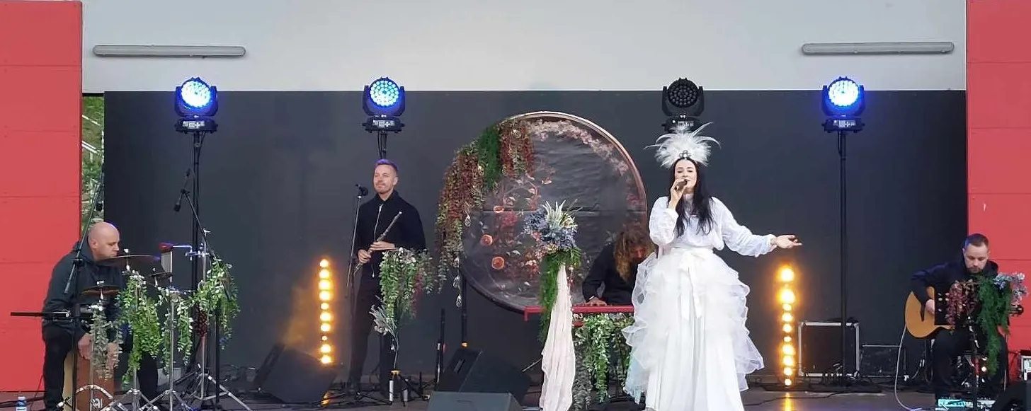 Noc Świętojańska nad wąbrzeskim jeziorem