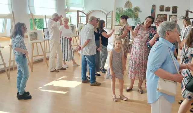Wystawa Justyny Janowskiej w WDK — zdjęcie 19
