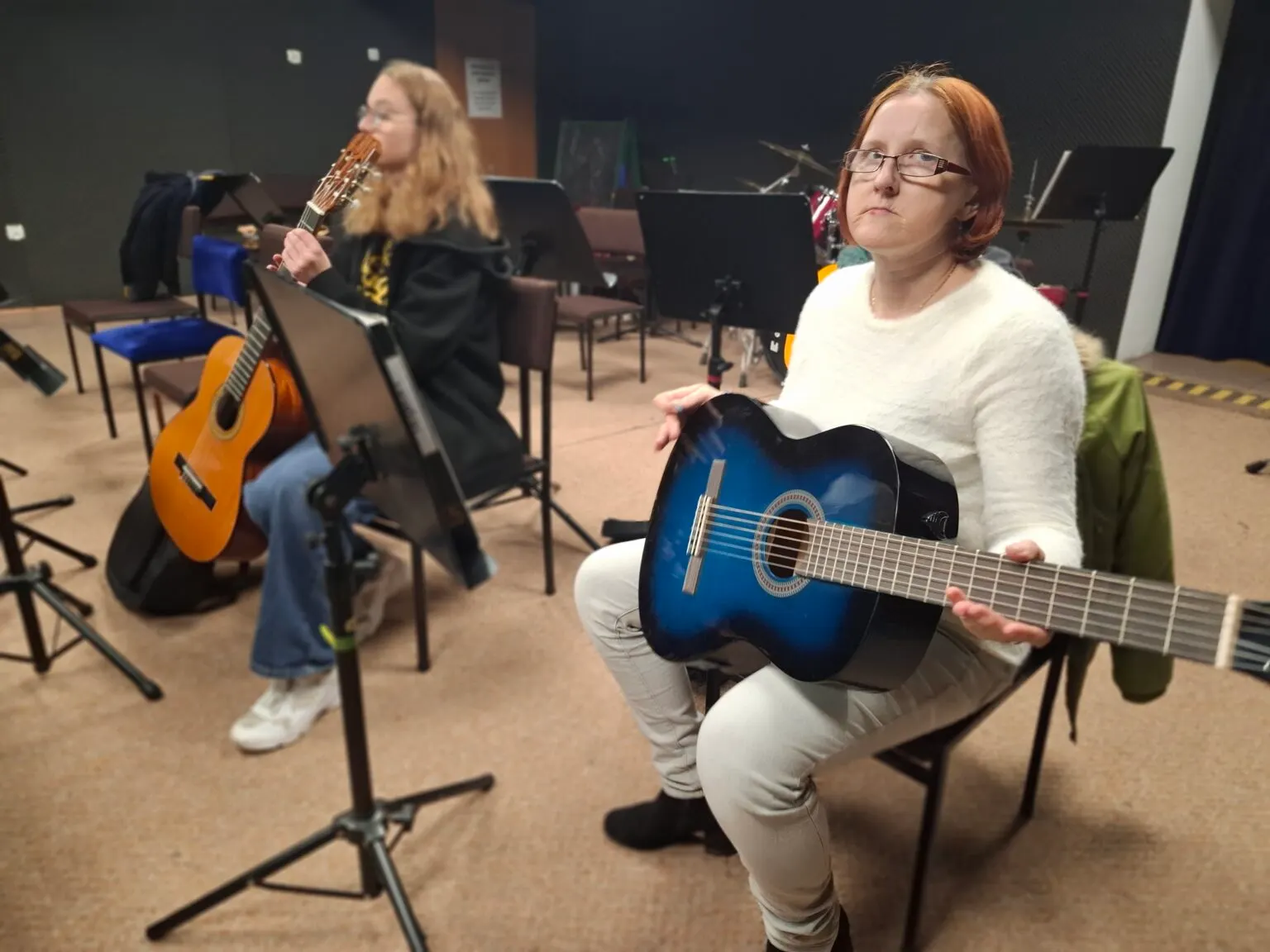 Ukulele — zdjęcie z zajęć