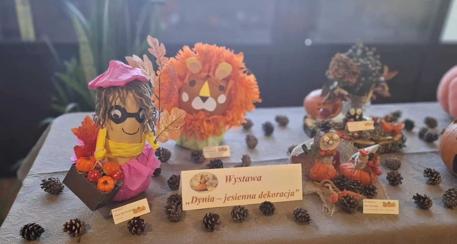 „Dynia- jesienna dekoracja” rozstrzygnięta