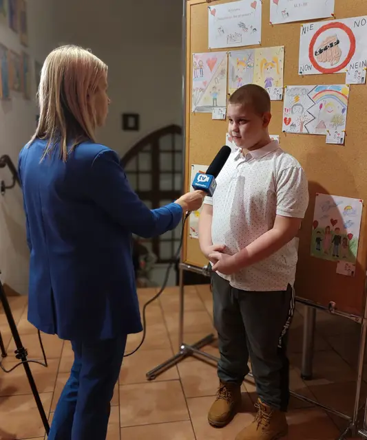 Wystawa prac „Dzieciństwo bez przemocy” — zdjęcie 10