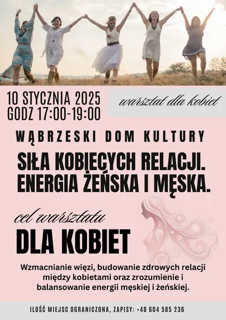 Warsztat ,,Siła Kobiecych Relacji i Energia Żeńska i Męska”. — zdjęcie 1