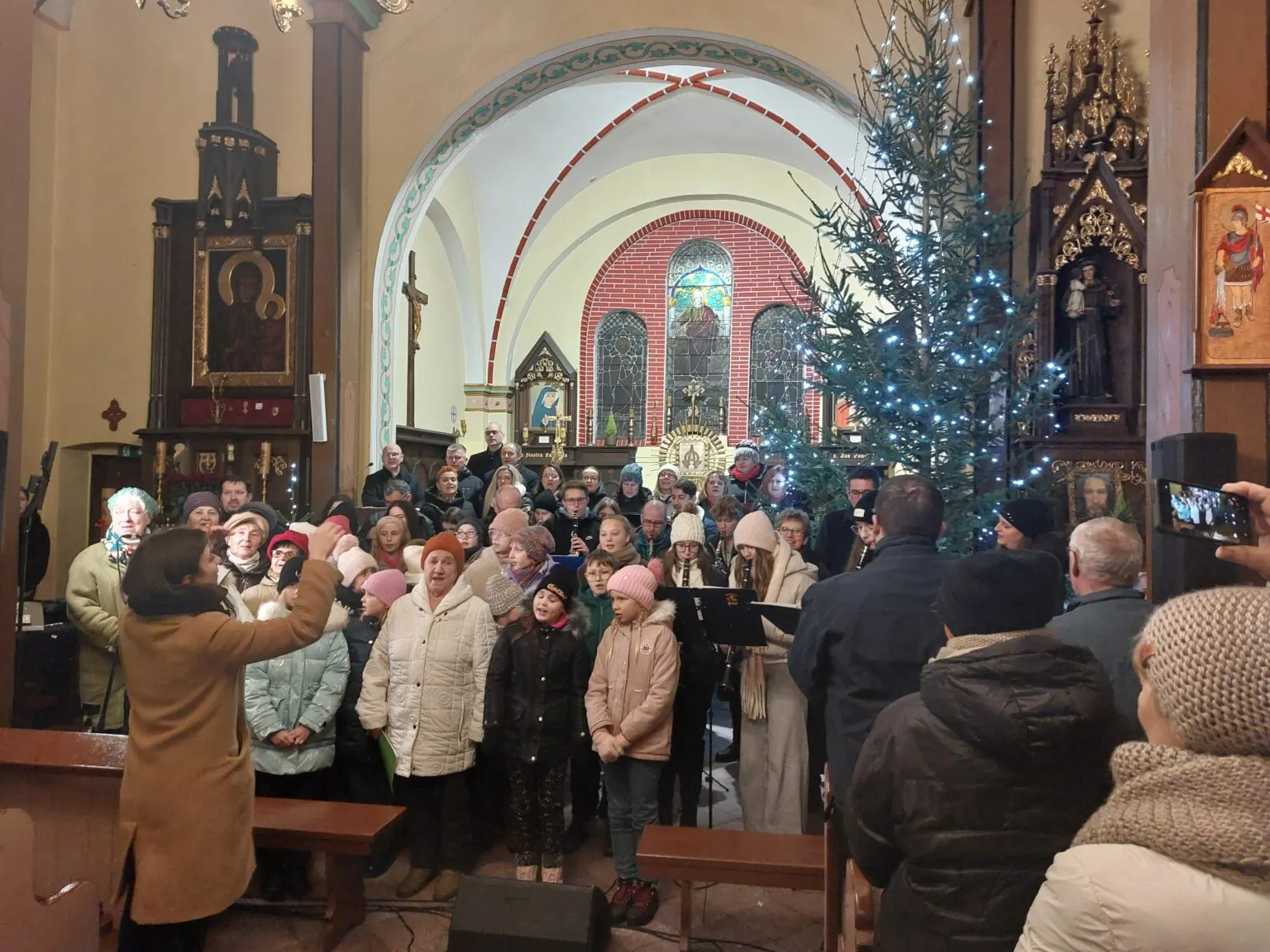 Chór — zdjęcie z zajęć