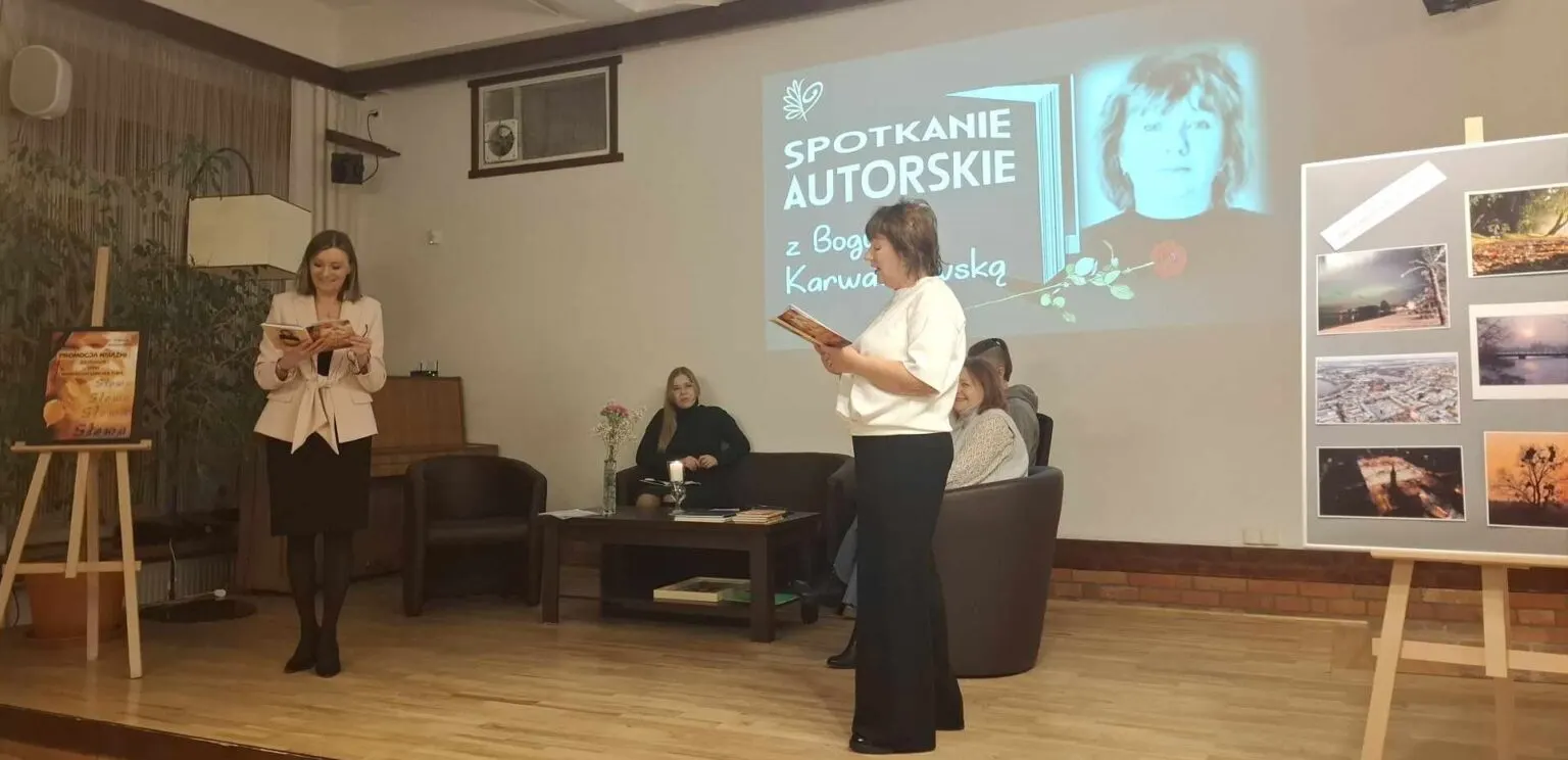 Promocja tomiku poezji „Słowa”