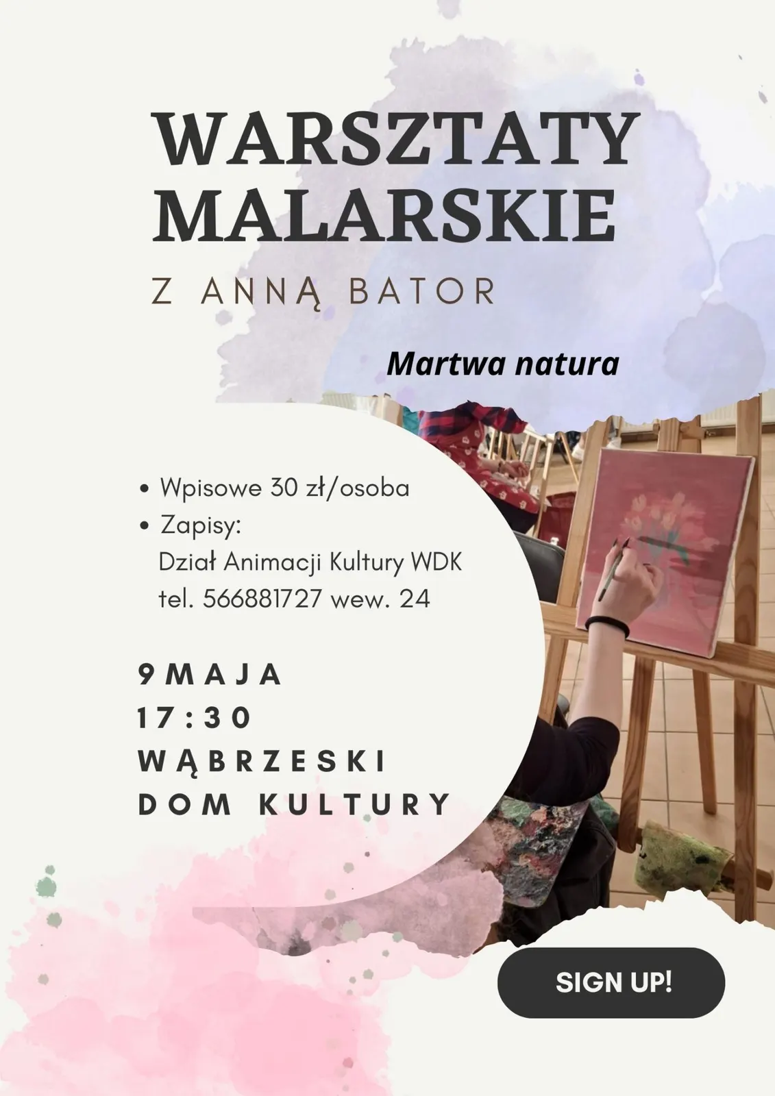 Warsztaty malarskie w WDK