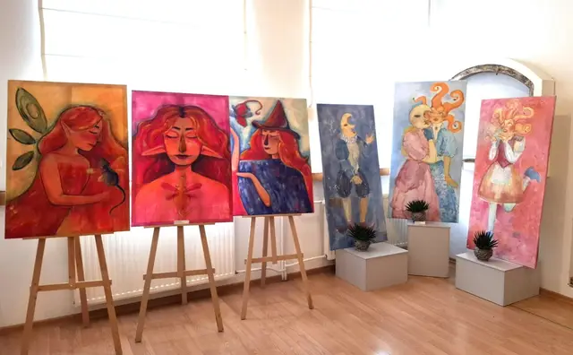 Wystawa młodych artystów w WDK — zdjęcie 3