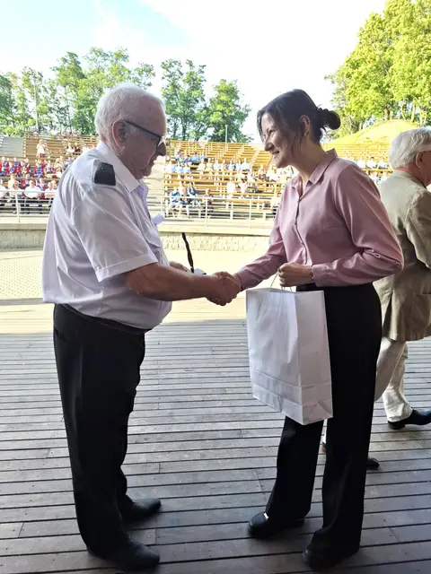 Orkiestry Dęte nad wąbrzeskim jeziorem — zdjęcie 1