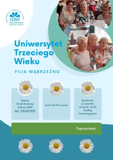 Uniwersytet Trzeciego Wieku — zajęcia w WDK