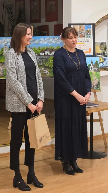 Wystawa twórczości Ewy Sękowskiej otwarta — zdjęcie 1